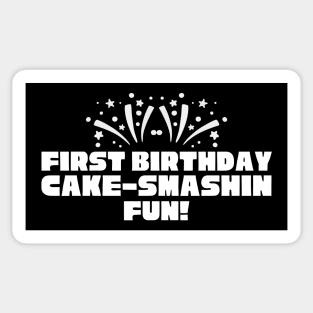 1st Birthday Kids Sticker